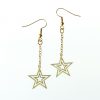  Superstar Gold Chain Drop Earrings