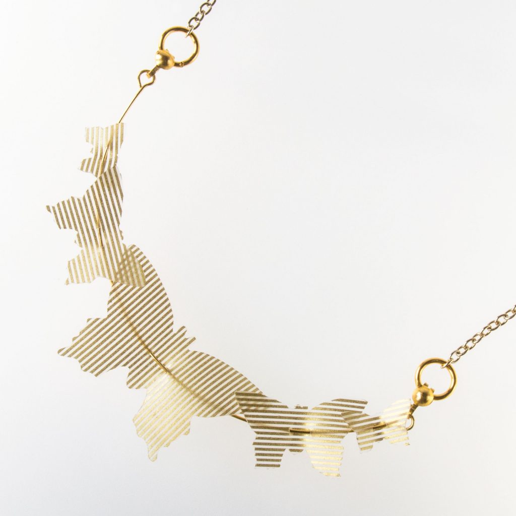 Multi Butterfly Necklace Marmalade design jewellery Shop