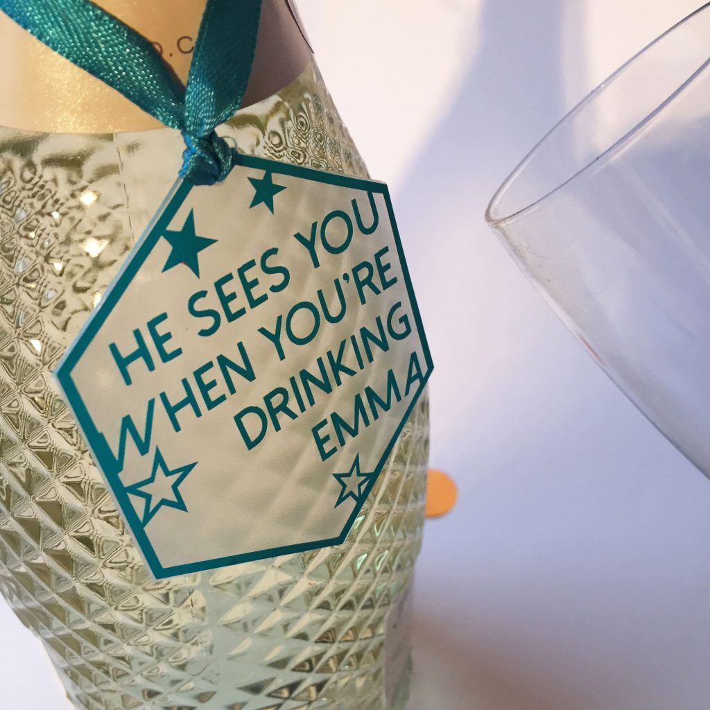 Personalised Christmas tree decoration