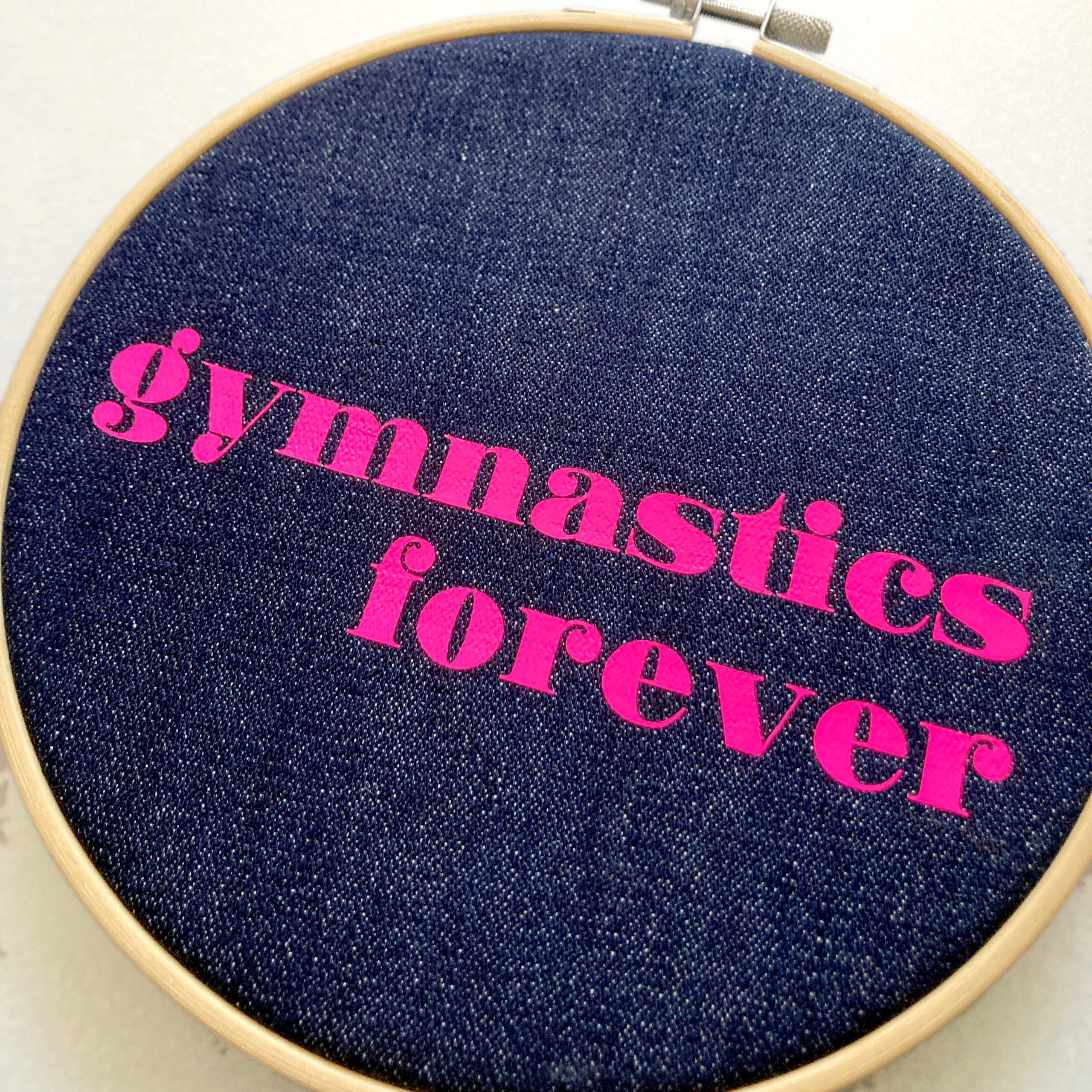  ‘ Gymnastics Forever ‘ Gymnastics Wall hanging
