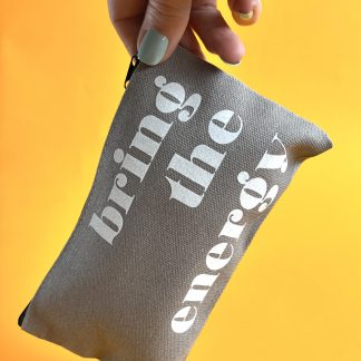 bring energy pencil case makeup bag gymnastics sports